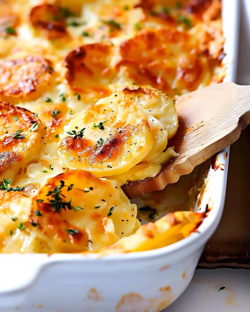 Scalloped Potatoes Recipe: Indulgent Comfort with Turkey Bacon