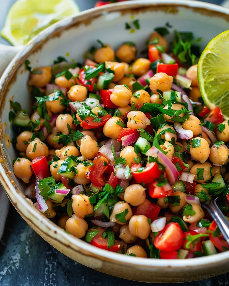 Chickpea Salad: The Best Refreshing Recipe for Home Cooks