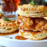 Hot Honey Chicken Biscuits