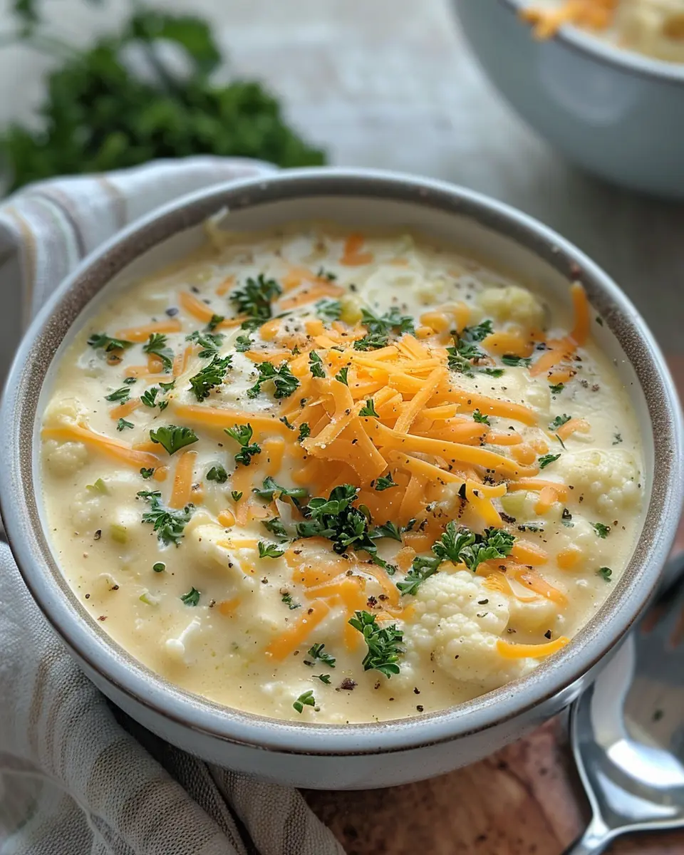 Cheesy Cauliflower Soup: The Best Comfort Food You’ll Love