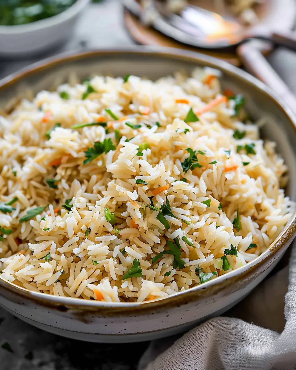 Rice Pilaf: The Best Comfort Food with Turkey Bacon and Chicken Ham