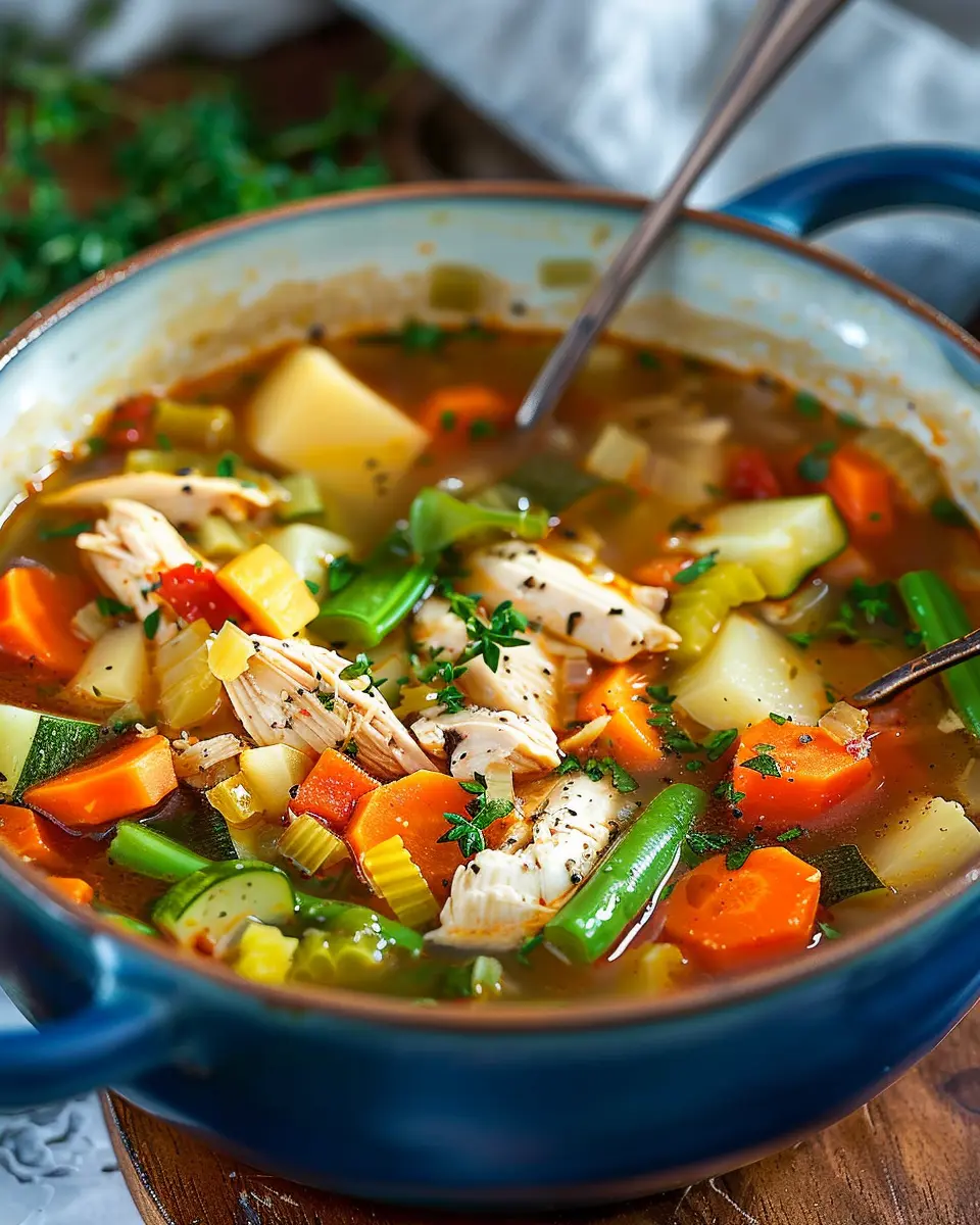 Chicken and Vegetable Soup: A Cozy Twist on Comfort Food