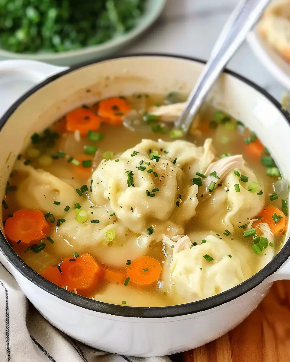 Chicken Dumpling Soup: The Best Comfort Bowl for Your Soul