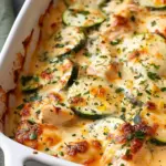 Delicious Chicken Zucchini Bake