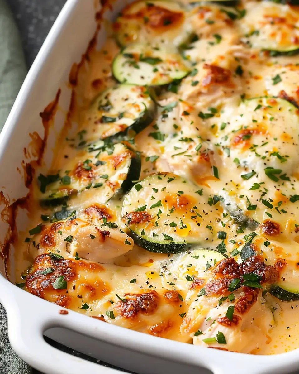 Delicious Chicken Zucchini Bake: Easy Comfort Food Delight