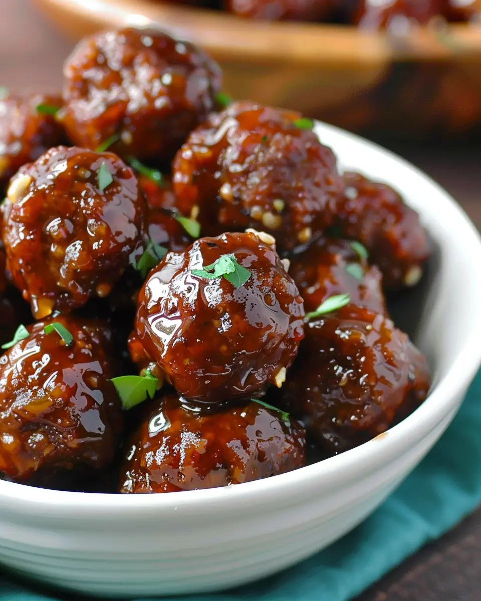 Slow Cooker Honey Garlic Meatballs: Easy, Savory Delight at Home
