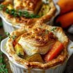 Roasted Autumn Vegetable Pot Pies