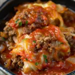 Slow Cooker Unstuffed Cabbage Rolls