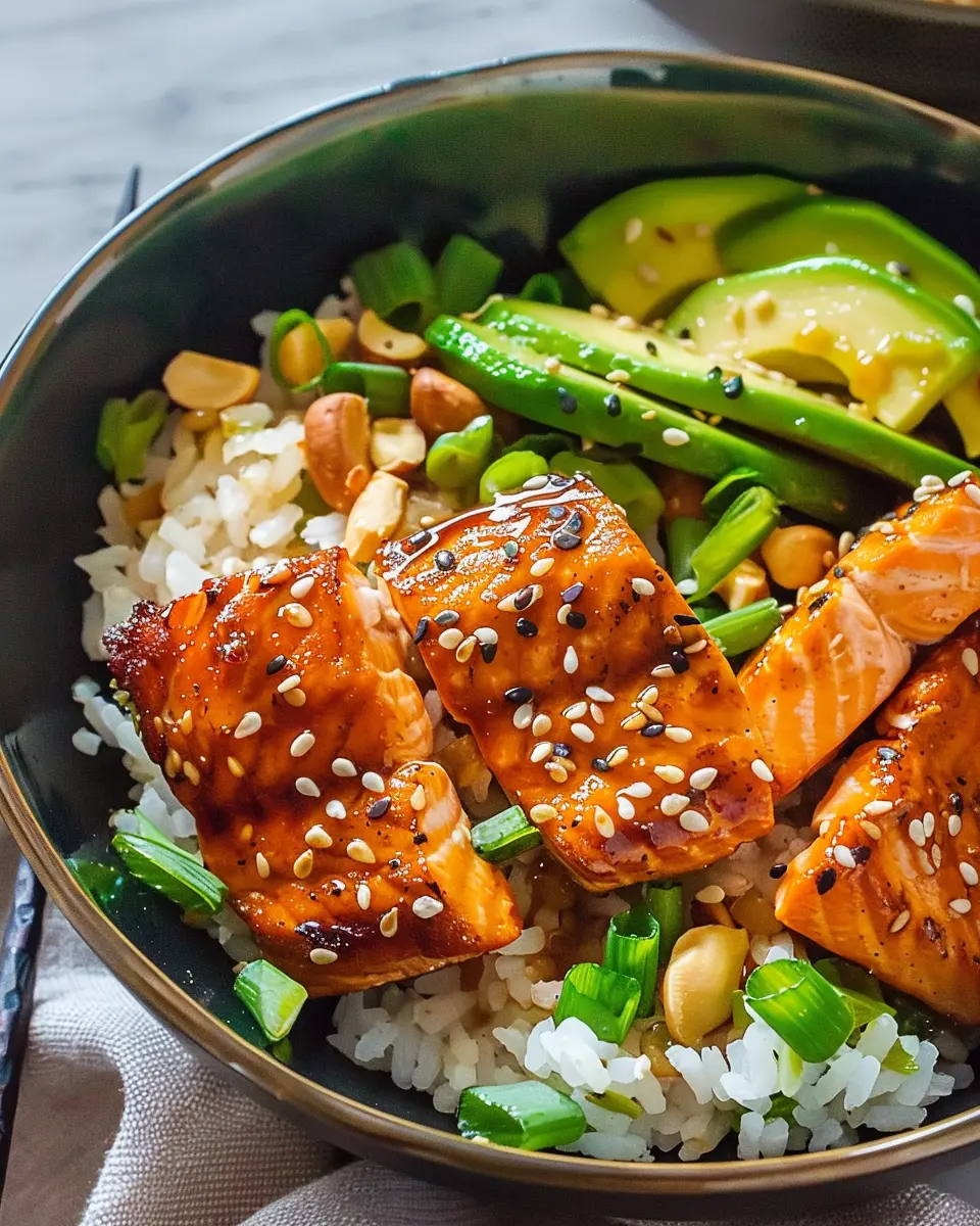 Crispy Salmon and Rice Bowl: The Best Homemade Delight