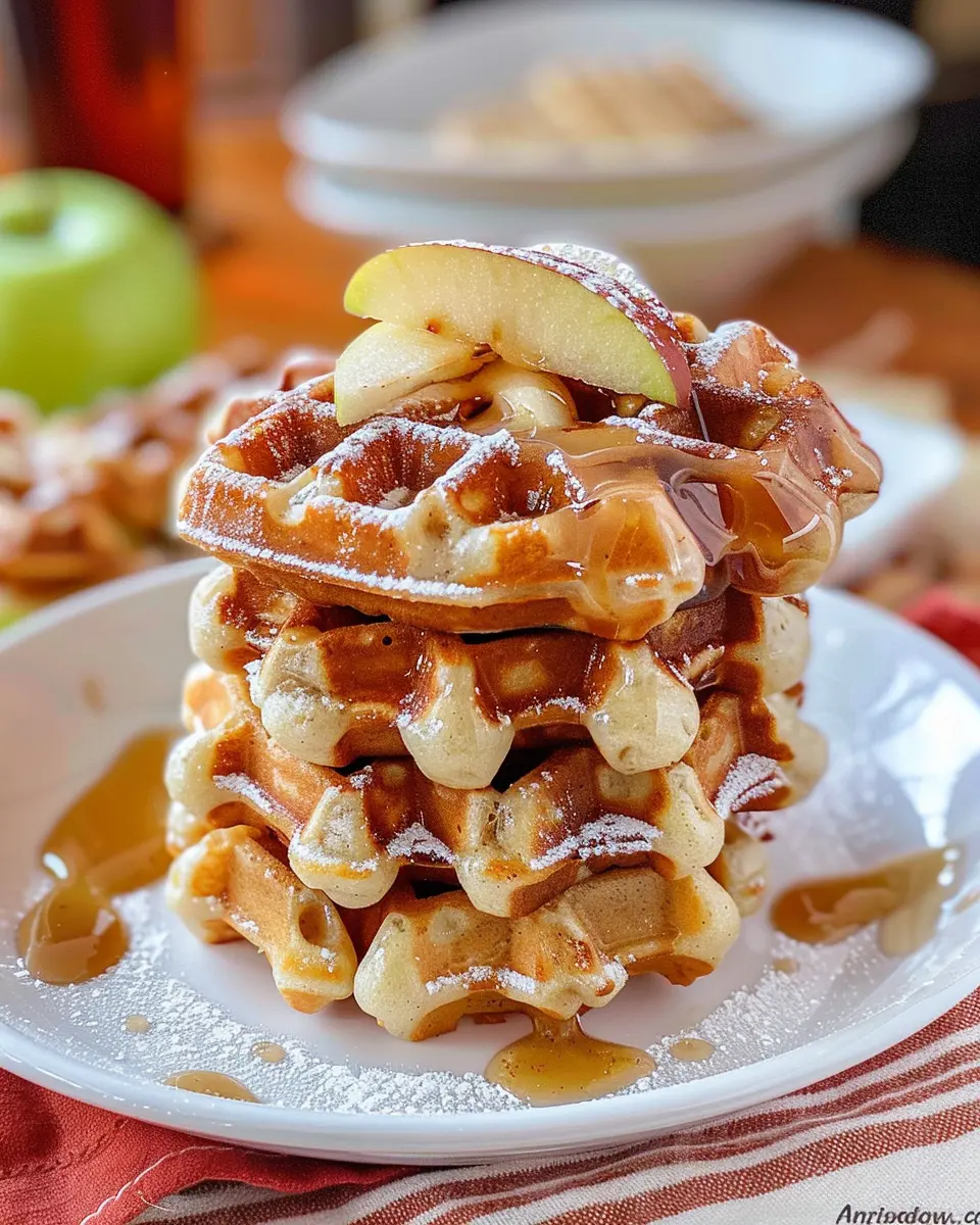 Apple Fritter Waffle Donuts: The Best Indulgent Breakfast Treat