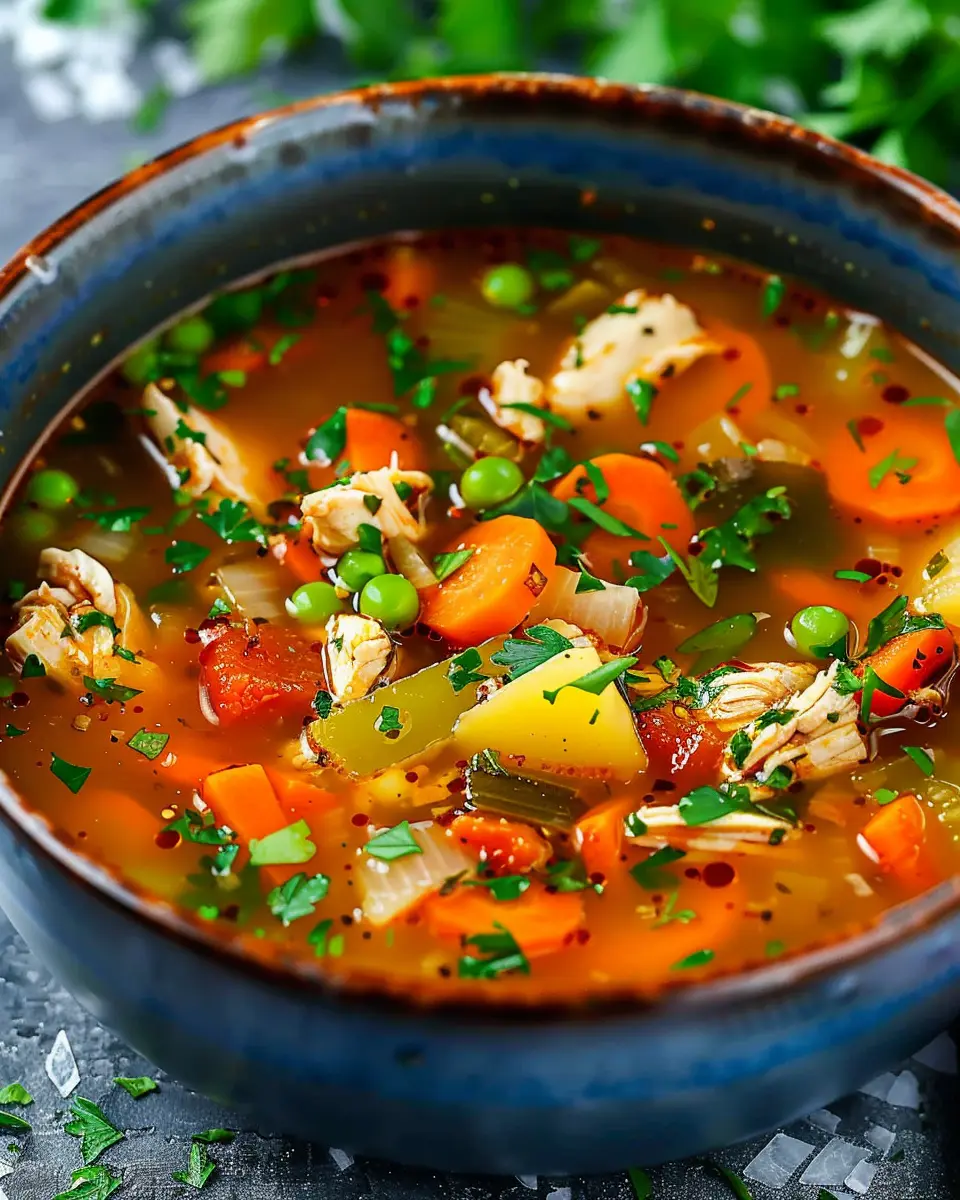 Chicken and Vegetable Soup: Easy Comfort Food for Any Day