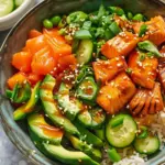 Crispy Salmon and Rice Bowl