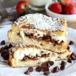 Decadent Cannoli Stuffed French Toast Recipe