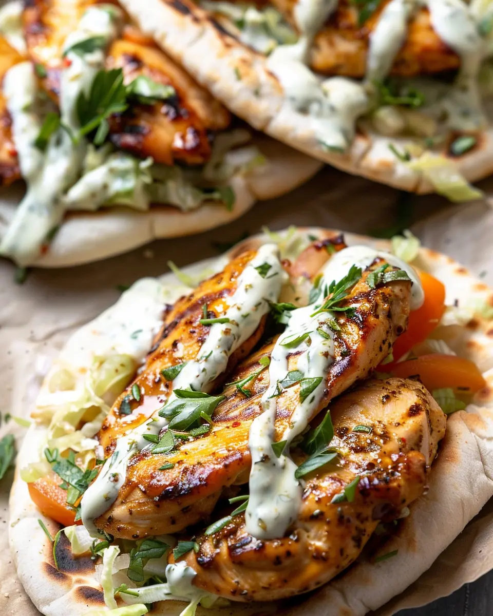 Sheet Pan Chicken Pitas with Herby Ranch: Easy Weeknight Delight