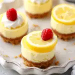 Mini Lemon Cheesecakes