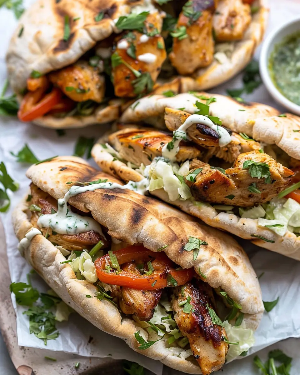 Sheet Pan Chicken Pitas with Herby Ranch: Easy Weeknight Delight